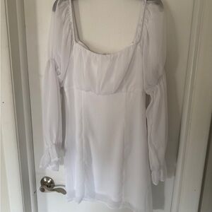 Miami Sheer White Blouse